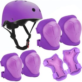 Resim Marco Çocuk Koruyucu Baret Dirseklikler Dizlikler El Pedleri (Yurt Dışından) 