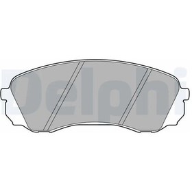 Resim Delphı Lp2094 On Fren Balatasi 581014da00 581014de00 581014ha50 