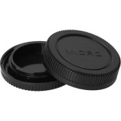 Resim Ayex Olympus Ve Panasonic Micro 4/3 İçin Body Ve Lens Arka Kapağı 