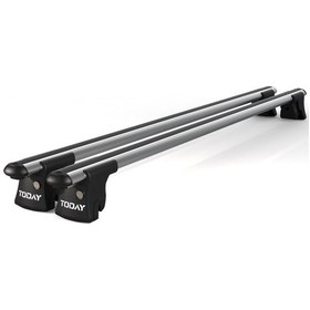 Resim Trio-ıı Renault Kadjar 2016 Ve Sonrası Uyumlu Kilitli Ara Atkı 120cm Port Bagaj Tavan Barı 