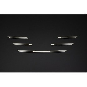 Resim Renault Megane 4 Krom Ön Panjur 5 Prç. P.Çelik 2016 Ve Sonrası 