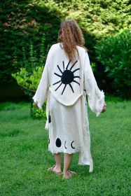 Resim Brandsmithshop Full Moon Whisper Kimono Çok Renkli 