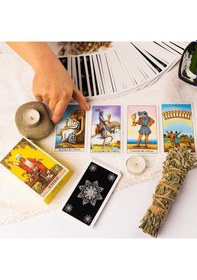 Resim The Rider - Waite O Mago Tarot Deck Tarot Kart Destesi 