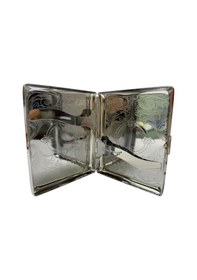Resim Metal Sigara Tabakası Gümüş Renk 109230 