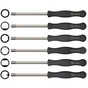 Resim Karburatör Tornavida Seti, Çim Biçme Makinesi, Çeşitli Dişli Karburatör Bakım Aletleri, 6 Parçalı Ayar Aletleri Seti 