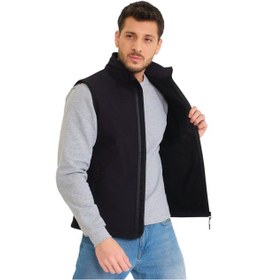 Resim Şensel 118E2245 Softshell Yelek Rüzgar Geçirmez Lacivert 