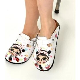 Resim Azizsahinshoes 5013 Bandanalı Kız Sabo Terlik 