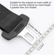 Resim Lemestar Araba Emniyet Kemer Uzatıcı Plastik Uyumlu Kolay Kurulum 36cm Güvenli Konforlu Bebek Koltuğu İçin Siyah Gri Bej Beyaz 