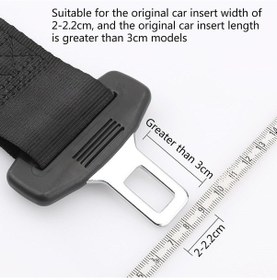 Resim Lemestar Araba Emniyet Kemer Uzatıcı Plastik Uyumlu Kolay Kurulum 36cm Güvenli Konforlu Bebek Koltuğu İçin Siyah Gri Bej Beyaz 