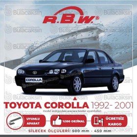 Resim RBW Toyota Corolla Uyumlu 1992 - 2001 Ön Muz Silecek Takım 