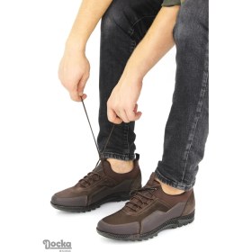 Resim Marcomen Erkek Kışlık Hakiki Deri Spor Tarz Günlük Ayakkabı MR24/CS0312 