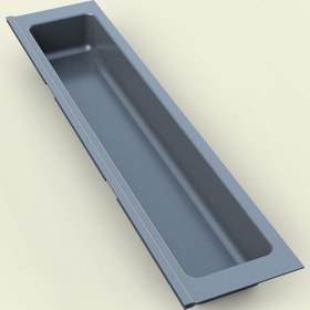 Resim Mutfak Çekmece Içi Kaşıklık, Antrasit Tek Bölmeli Modül 11cm X 48cm Antrasit 