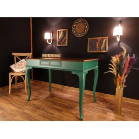 Resim Wooding 120 cm Tek Çekmeceli Masif Çalışma Masası 