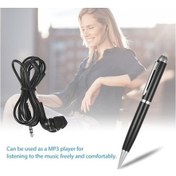 Resim Bosphorusboutique 16 Gb Dijital Ses Kaydedici Kalem Diktafon Kullanışlı Taşınabilir Kayıt Cihazı 