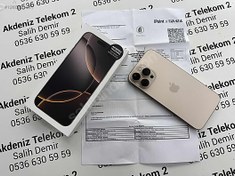Resim Apple iPhone 16 Pro Max İkinci El TR | 256 GB | Çöl Titanyum İkinci El 16 AY GARANTİLİ TERTEMİZ İPHONE 16 PRO MAX 256 GB ÇÖL AKDENİZ 2