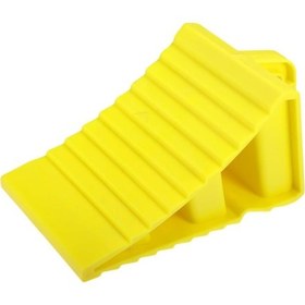 Resim Suntek Saplı Araba Tekerleği Takozu Evrensel Çizilmeye 20x11x12cm 