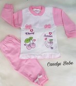 Resim Candysbebe Kız Bebek Pijama Takımı 