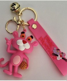 Resim Pembe Panter Anahtarlık 22 Cm 