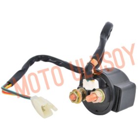 Resim Marş Rölesi Otomatiği Agılıty Fızy125 Revival Rs151 Hs150 Zn125 Mt125 Rapıd 50 80 100 125 150 Scooter 1 Pcs Black 