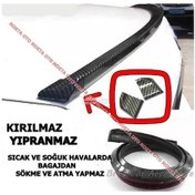 Resim Opel Calibra Uyumlubagaj Üstü Kırılmaz Karbon Spoiler 