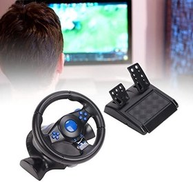 Resim Racing Game Wheel, Game direksiyon 7'si 1 arada gerçekçi tak ve çalıştır titreşim, Android için, PS4 için, Xbox 360 için 