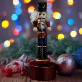Resim Koopman New Year Nutcracker Müzik Kutusu 22 cm 