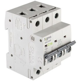 Resim 3x16a 3ka C Tip Otomatik Sigorta 