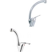 Resim Erce Mix Kuğu Evye ve Lavabo Bataryası 