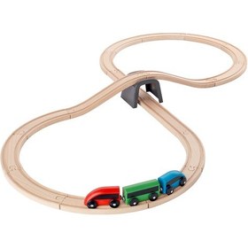 Resim Ikea Lıllabo Tren Seti Çok Renkli 