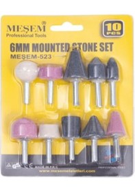 Resim Meşem Mini Kalıpçı Taşlama Seti 10 Parça 