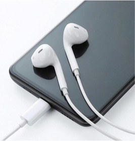 Resim Nothing Phone 2 Uyumlu Tak Çalıştır Stero Type-c Girişli Beyaz Renk Kablolu Kulaklık Mbl-293 Type-C Kablolu Kulaklık 