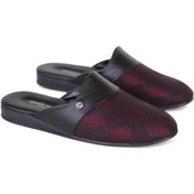 Resim Pierre Cardin 366 Armalı Damat Çeyiz Ev Erkek Terlik Bordo 