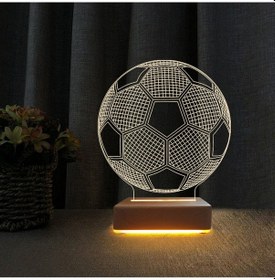 Resim Hediyelik Futbol Gece Lambası 