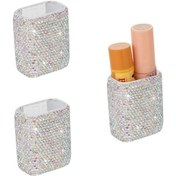 Resim Willowhaven Ab Elmas Kaplama Ruj Kutusu, Ofis Masaüstü Ve Araç İçin 2'li Set 