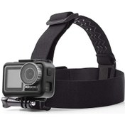 Resim Gopro Hero 7 8 9 10 Aksiyon Kamera Uyumlu Head Strap Gplus Gp24 