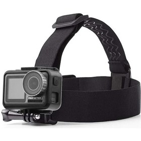 Resim Aksiyon Kameralar için Kaydırmaz Silikonlu Kafa Bandı Head Strap 
