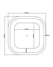 Resim Motifpiyer Lamba Tavan Göbeği 54 Kare Oval Dış Çıtalıi 