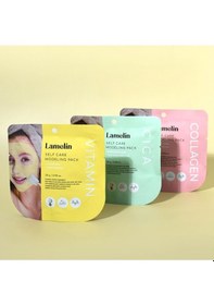 Resim Lamelin ve Nemlendirici Tek Kullanımlık Modelling Maske Seti Lamelin Modelling Pack 