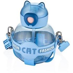 Resim Vagonlife VGN2031 720ml Pipetli Mavi Matara 