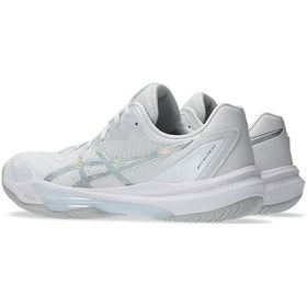 Resim Asics Sky Elite Ff 3 Kadın Beyaz Voleybol Ayakkabısı 1053a078-100 Beyaz 