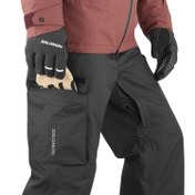 Resim Salomon Transfer Bib Pant Erkek Siyah Kayak Pantolonu 