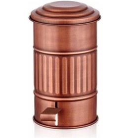 Resim The Mia Çöp Kovası Banyo 5 Lt - Bakır Kaplama Glv0324 
