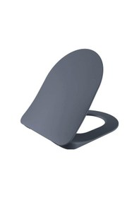 Resim Creavit Free Asma Klozet Fe320.bm + Duck Yavaş Kapanan Kapak Mat Basalt 2'li Set Gri 