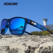 Resim KDEAM Moda Çiftler için Gözlük - Klasik Kare Çerçeve ve Mavi Renkli Lens, Dayanıklı PC Malzeme, Mükemmel Hediye, Şık Tasarım|Şık Çerçeveli|Zarif Tasarım 