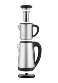 Resim Paslanmaz Çelik Elektrikli Çay Makinesi Çok Renkli 