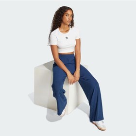 Resim Adidas Essentials Ribbed Kadın Tişört C-adıjc9026b30a00 Beyaz 