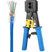 Resim Aogo Yeni Nesil Ez RJ45 Sıkma Ez RJ45 Crimper 8p 6p RJ12 R J45 RJ11 Network Ağ Pense 