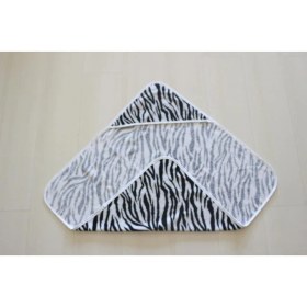 Resim Ender Home Bebek Kundağı Baskılı Yeni Doğan Bebek Banyo Havlusu Bukle Kundak 