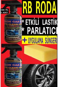 Resim 2 Adet Rb Roda Lastik Parlatıcı -koruyucu 500 Ml 