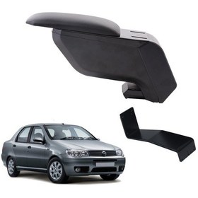 Resim Fiat Albea 2007 Delmesiz Çelik Ayaklı Siyah Kolçak Kol Dayama 